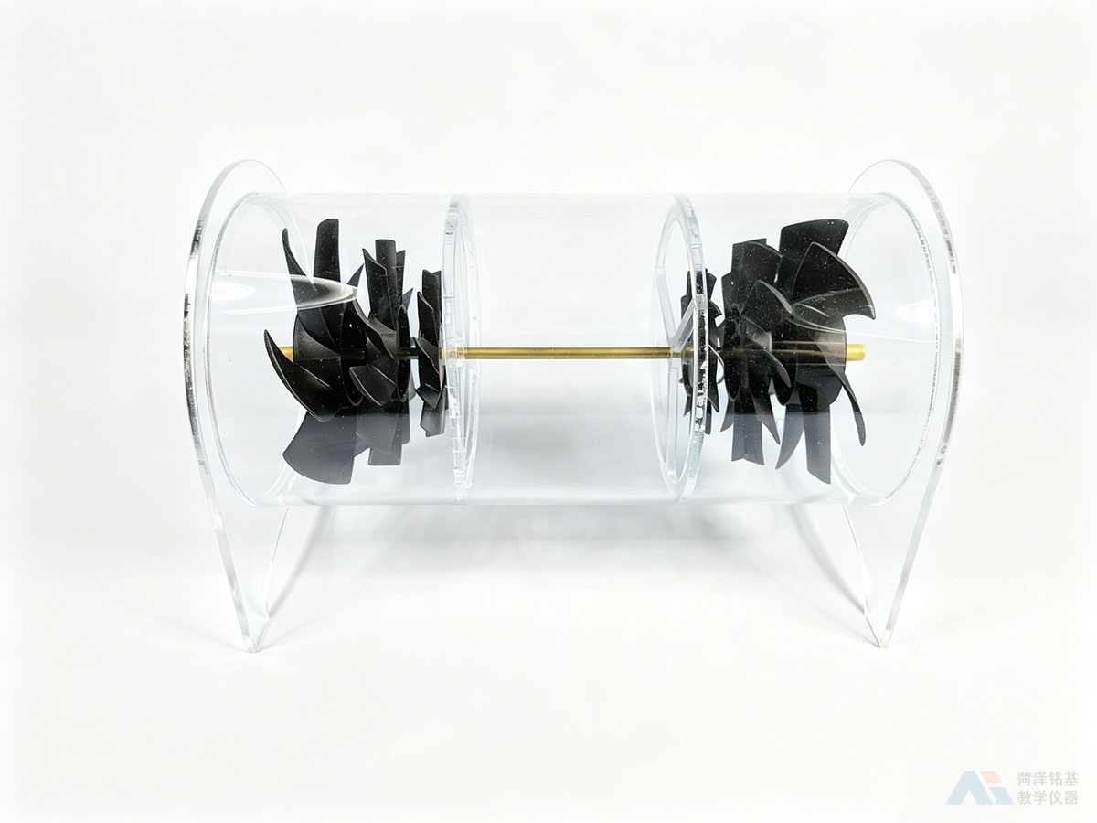 燃气轮机模型 侧面